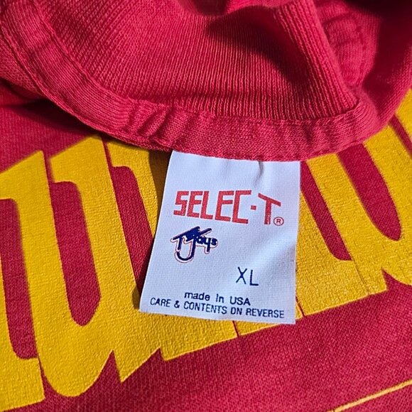 Nos Vintage 80s HELLO COLUMBUS T Shirt XL The Andersons General Store Oho Tee - Picture 3 of 9